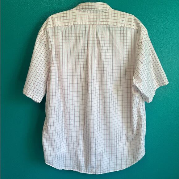 Ralph Lauren Pink Grid Big Shirt 100% Cotton Button Up Shirt Men's Large - Picture 6 of 10